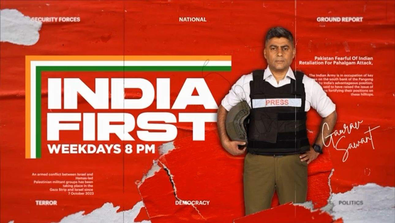 Gaurav Sawant Takes Charge of 8 PM Prime Time on India Today TV with India First