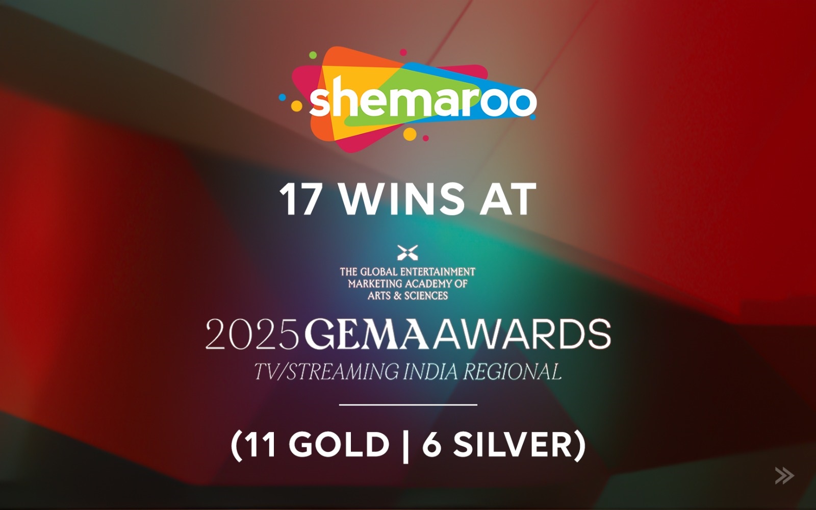 Shemaroo Entertainment Wins 17 Awards at the 2025 GEMA Awards