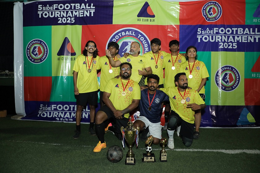 Stirred Creative Clinches Victory at the Ad Club Bangalore’s 5-A-Side Football Tournament