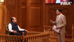 Aap Ki Adalat : "Cessation of firing is an operational break, just like a TV commercial break", says BJP spokesperson Sudhanshu Trivedi