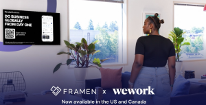 FRAMEN Enters the U.S. Market with WeWork Partnership