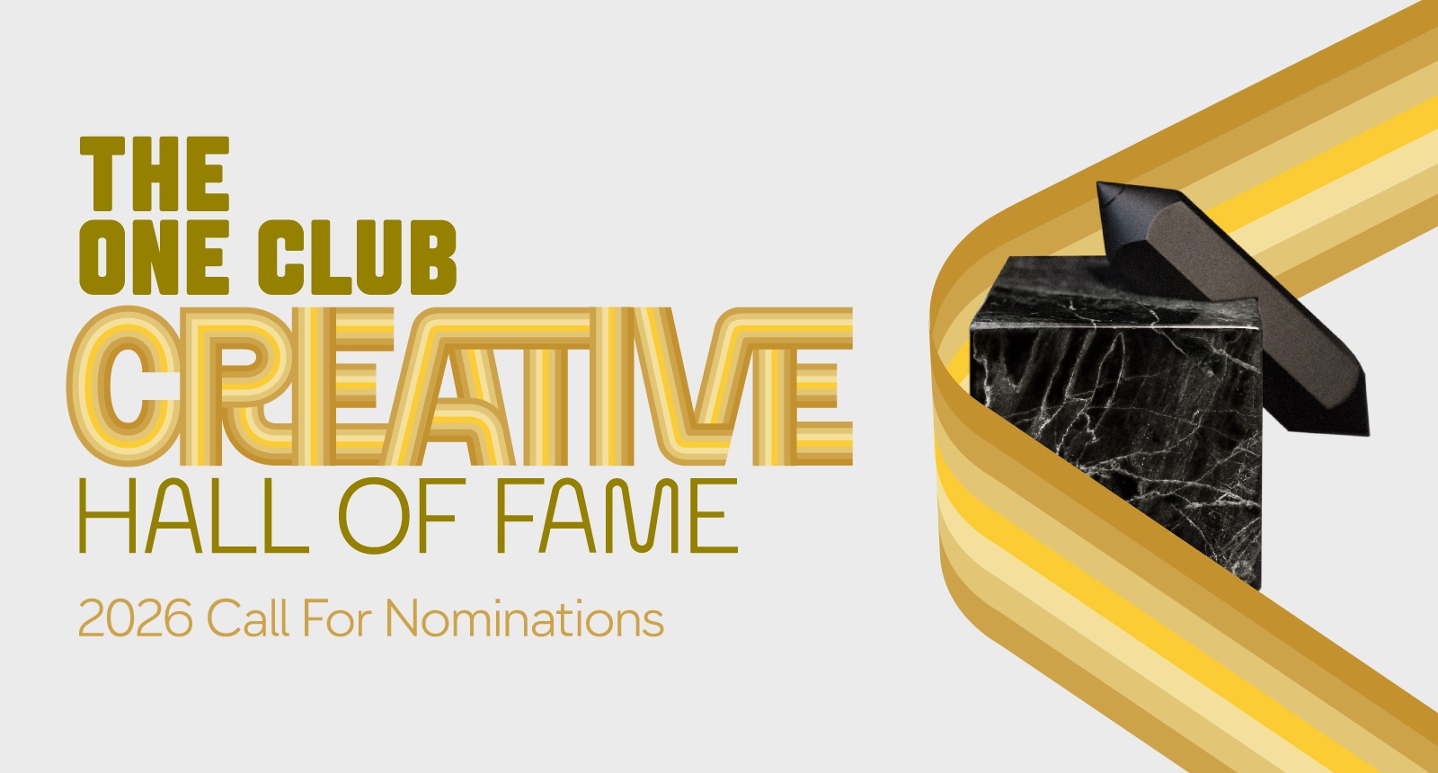 The One Club Opens Global Nominations For 2026 Creative Hall of Fame