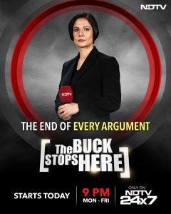NDTV Launches The Buck Stops Here with Padmaja Joshi