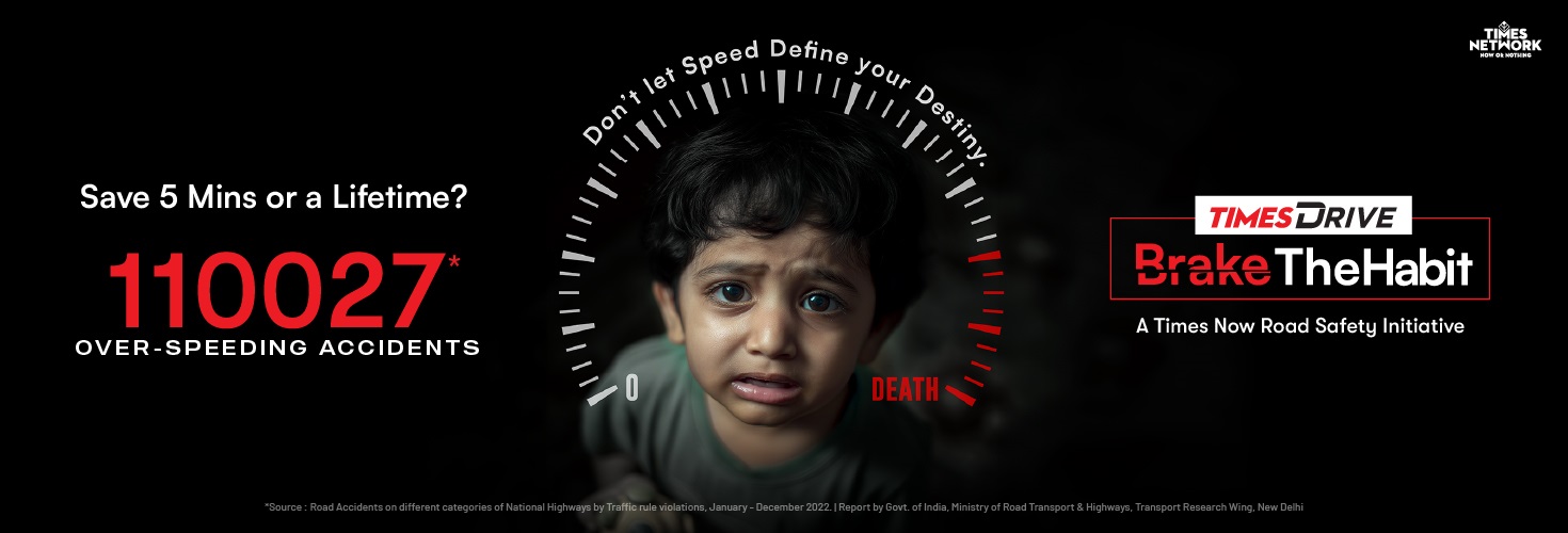 Times Now Champions Road Safetywith Times Drive ‘Brake The Habit’ Campaign