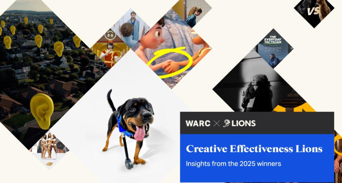 WARC reveals insights from the winners of the Cannes Creative Effectiveness Lions 2025