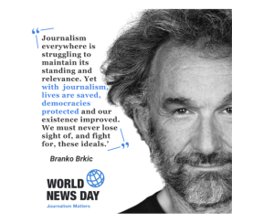 World News Day: Unite to champion facts, truth and journalism