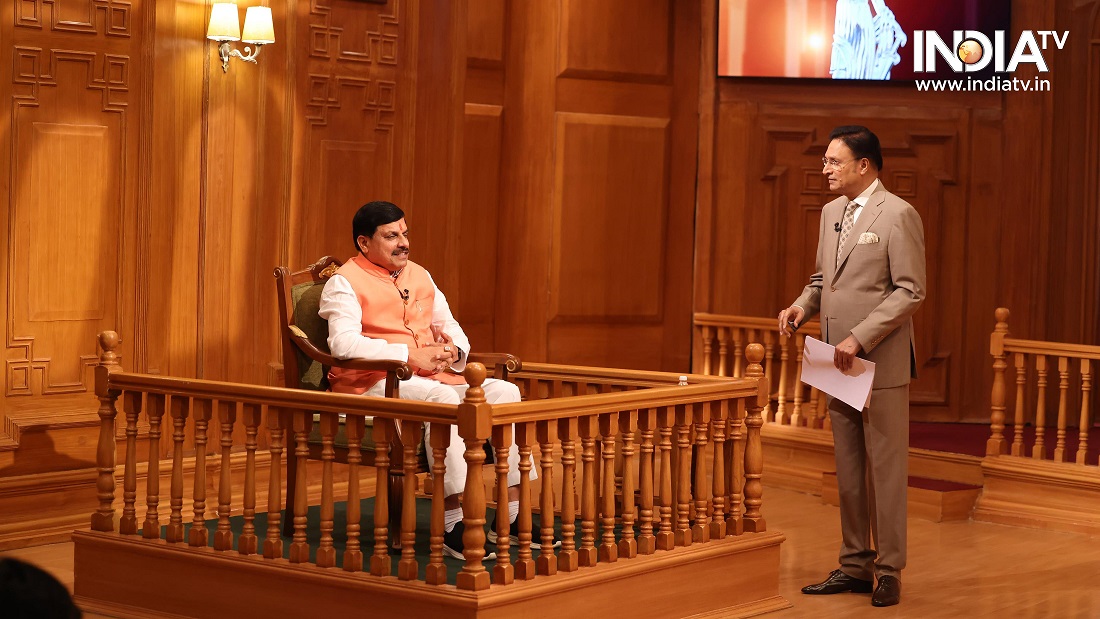 Aap Ki Adalat: Madhya Pradesh CM Mohan Yadav compares Congress with Sishupal