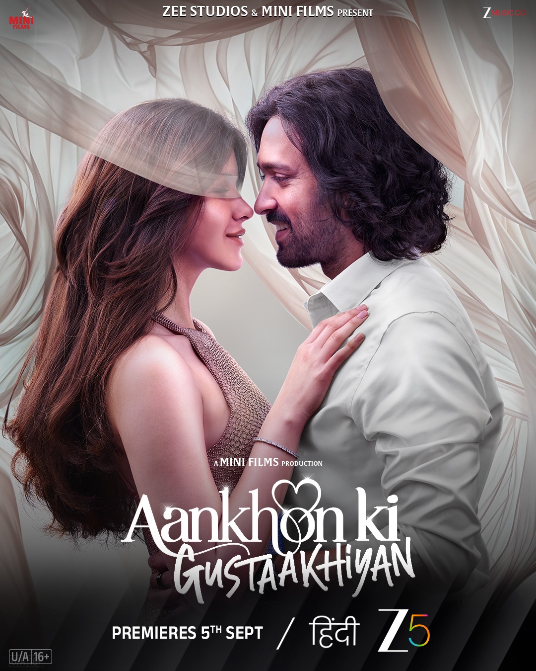 Fall in Love All Over Again with Aankhon Ki Gustaakhiyan - Premiering Exclusively on ZEE5 Global on 5th September