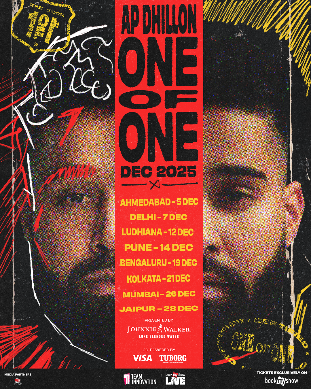 AP Dhillon Announces His Biggest Ever India Tour ‘One of One’