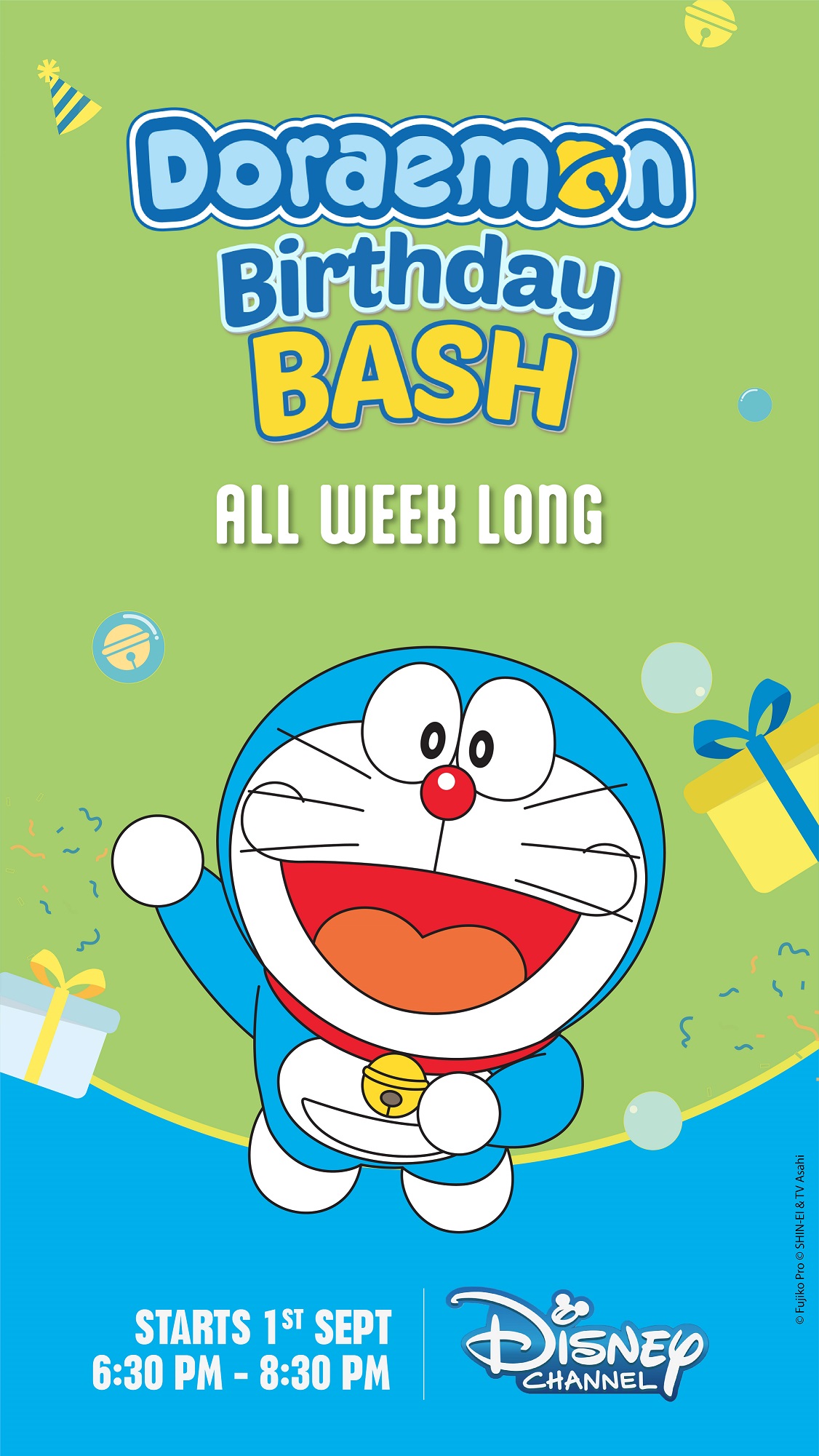 Disney Channel India Marks Doraemon’s Birthday with Special Week-Long Celebrations