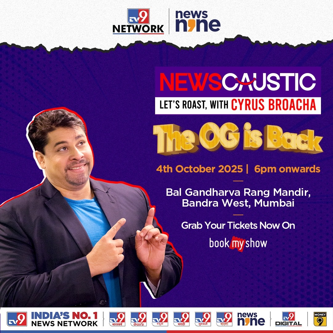 The Legendary OG of Laughter and Satire Returns – Newscaustic with Cyrus Broacha Launches on News9