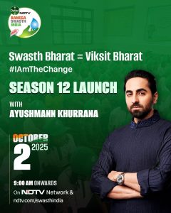 NDTV and Dettol proudly announce the landmark 12th season of Banega Swasth India