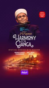 NDTV Good Times to Celebrate the Timeless Music of A.R. Rahman at 'Harmony by the Ganga' in Varanasi