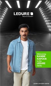 Ledure Signs Ranbir Kapoor as the Brand Ambassador