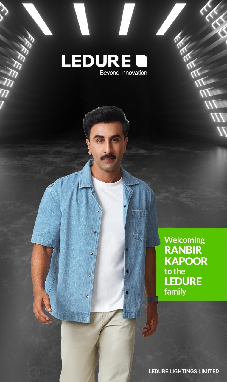 Ledure Signs Ranbir Kapoor as the Brand Ambassador