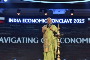 Nirmala Sitharaman at Times Network India Economic Conclave 2025
