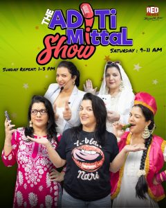 Red FM Turns up the Laughs On-Air with Aditi Mittal’s New Comedy Show in 28 Cities