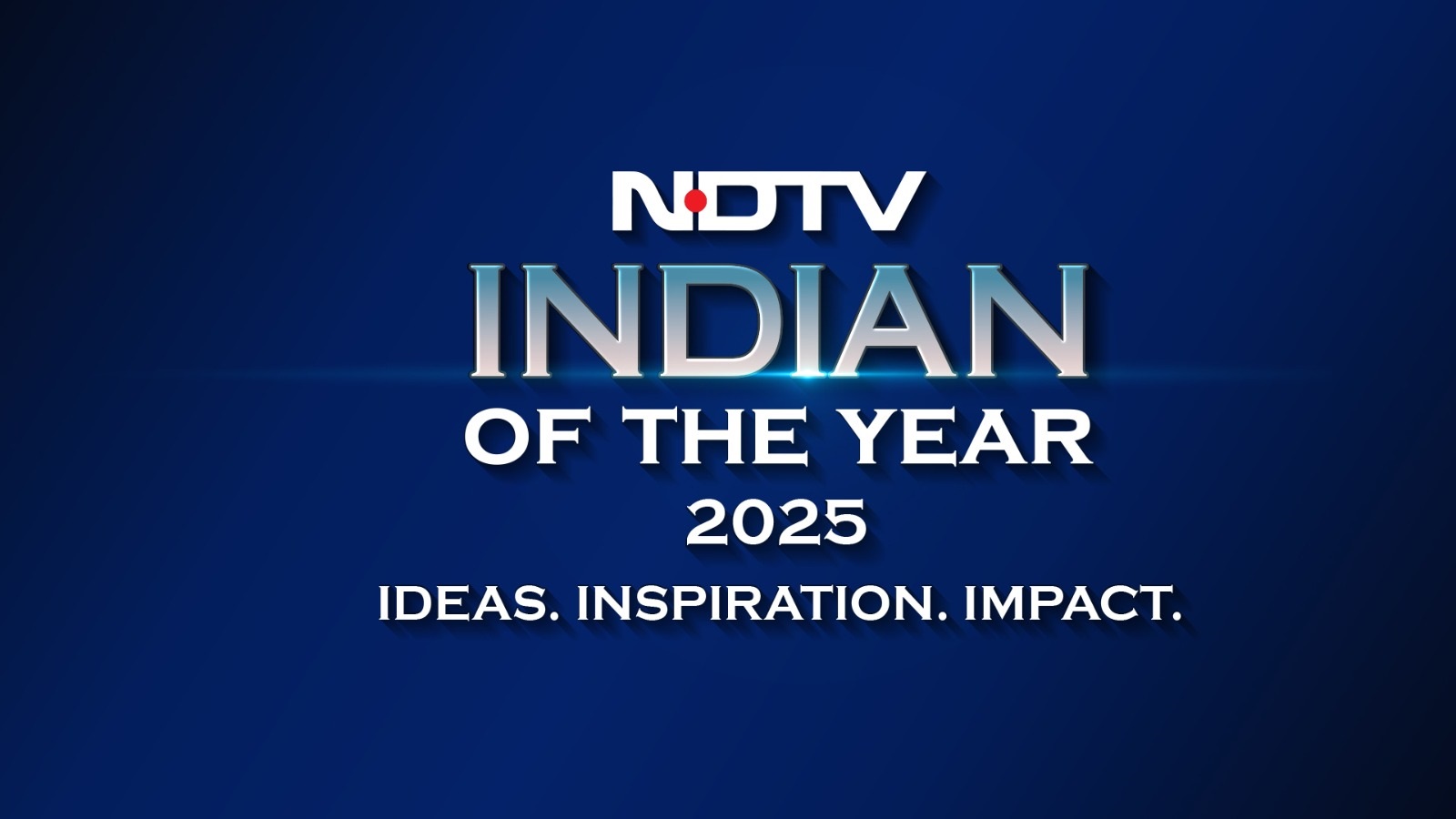 NDTV Indian of the Year 2025 to Witness a Distinguished Gathering of India’s Most Influential Voices