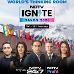 This January, NDTV Returns to the World’s Thinking Room, Bringing India’s Voice into the Global Conversation