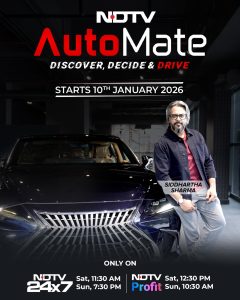 NDTV Launches AutoMate: Decoding the Way India Moves Next in a Refreshing New Format