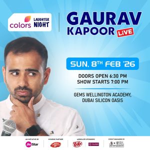 Colors Laughter Night Brings Gaurav Kapoor Live to Dubai on Feb 8