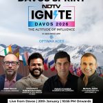 At Davos, NDTV Unveils ‘Davos Sprint’, an Innovative Editorial Approach to Global Conversations