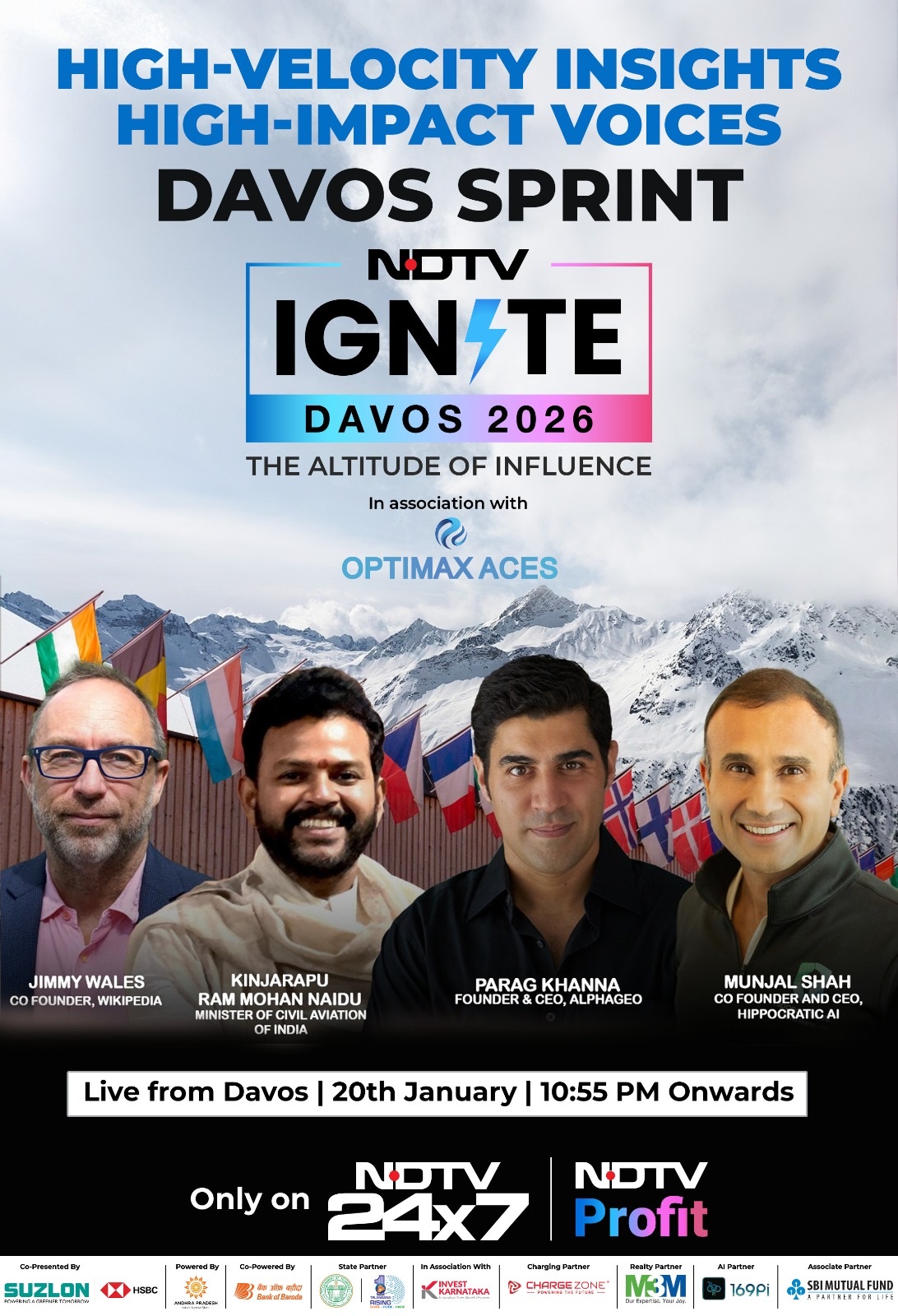 At Davos, NDTV Unveils ‘Davos Sprint’, an Innovative Editorial Approach to Global Conversations