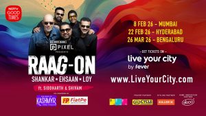 NDTV Good Times Announces Shankar–Ehsaan–Loy’s First-Ever India Tour