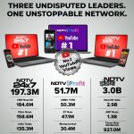 NDTV delivers a rare digital hat-trick - NDTV India, NDTV 24x7, and NDTV Profit emerge as undisputed leaders on YouTube