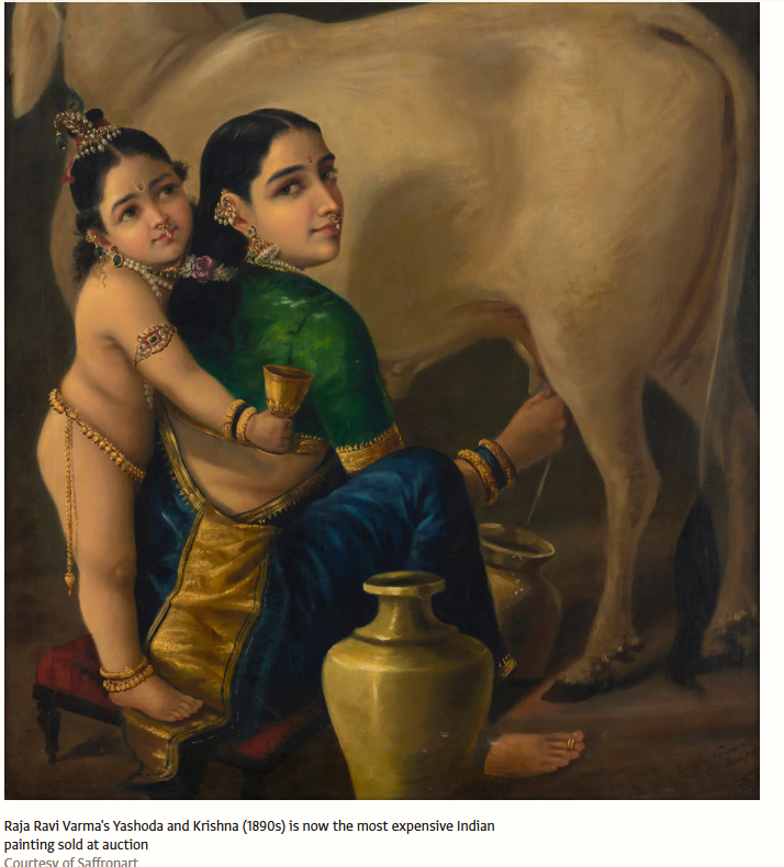 Vaccine billionaire Cyrus Poonawalla buys $17.9m Raja Ravi Varma, setting new record for Indian painting at auction