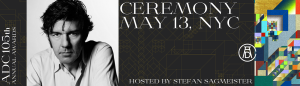 Stefan Sagmeister to host ADC 105th Annual Awards ceremony