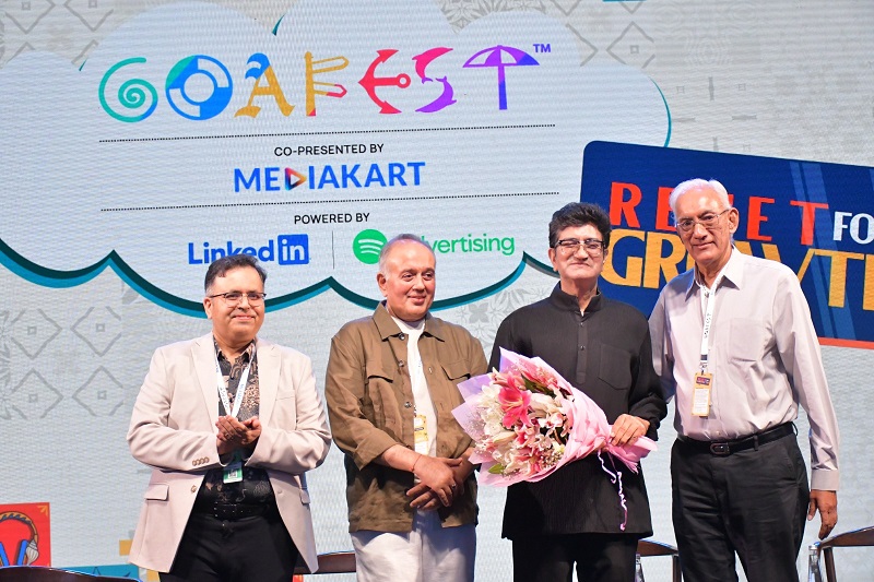 Indian Advertising Industry Honours Prasoon Joshi at Goafest 2026 for His New Role as Chairman Prasar Bharati