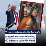 Anticipation Mounts Following President Trump’s Resharing of Iconic India Today Cover