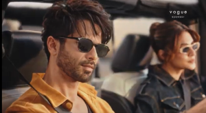 Kriti Sanon Joins Shahid Kapoor as the Face of Vogue Eyewear