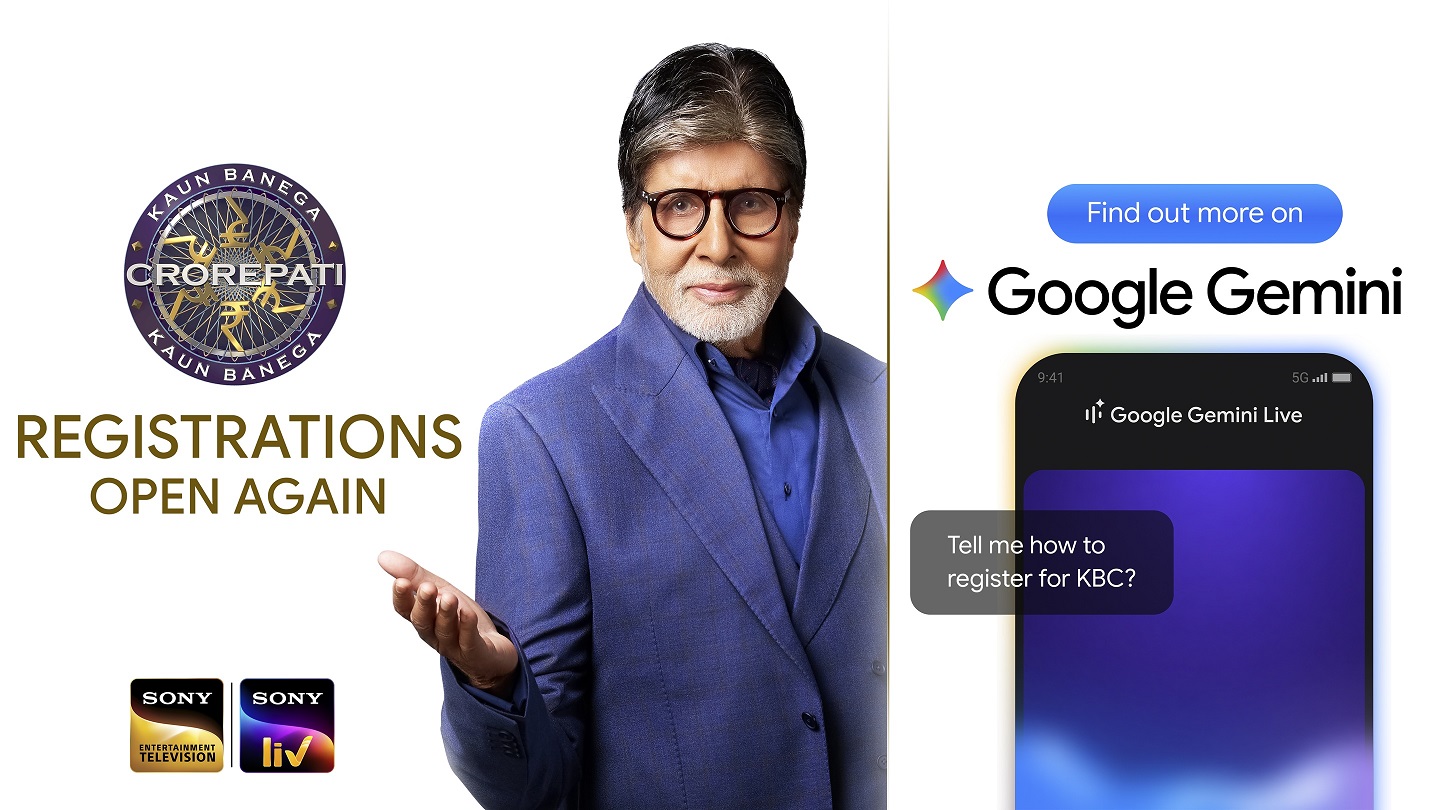 Google India and Sony Pictures Networks India Partner for KBC