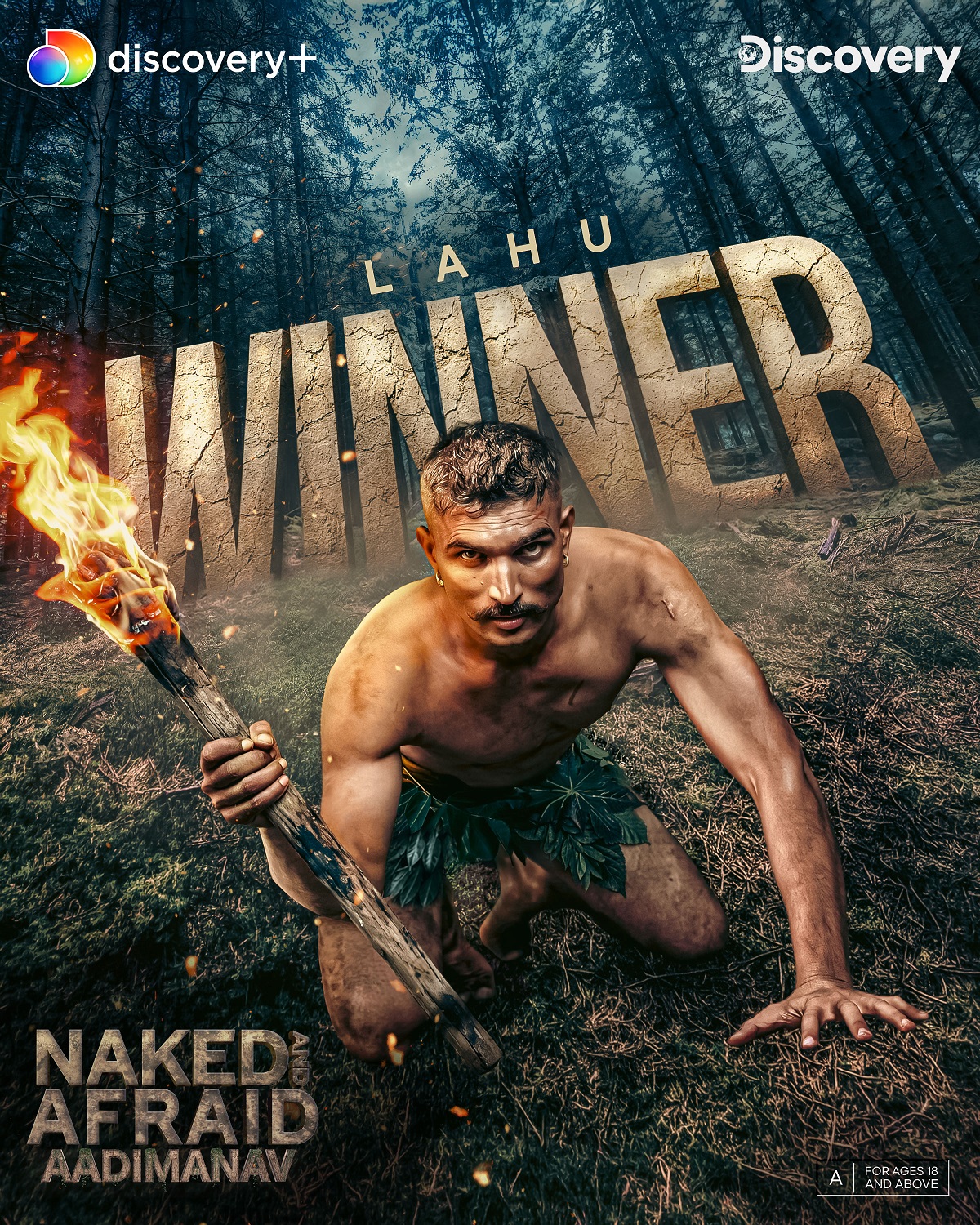 Lahu Ughade wins first season of Naked and Afraid: Aadimanav
