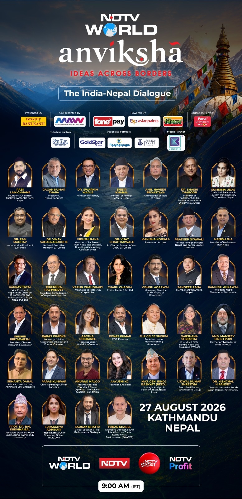 NDTV World Announces ‘Anviksha: Ideas Across Borders’