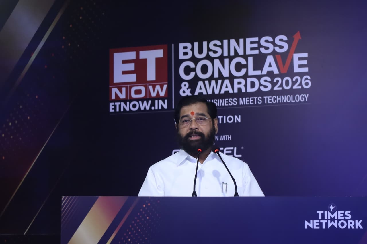 Maha Deputy CM Eknath Shinde Leads Maharashtra’s Growth Push at ETNow.in Business Conclave