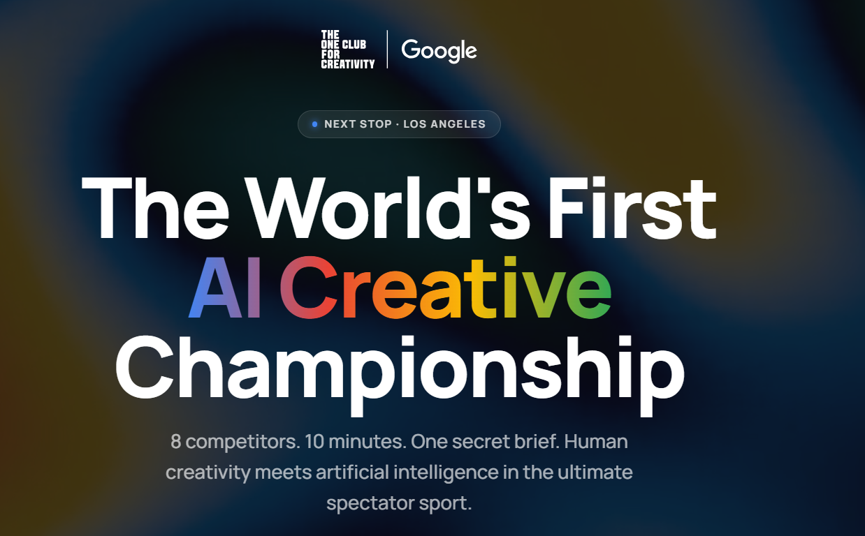 The One Club and Google Partner For Global AI Creative Challenge