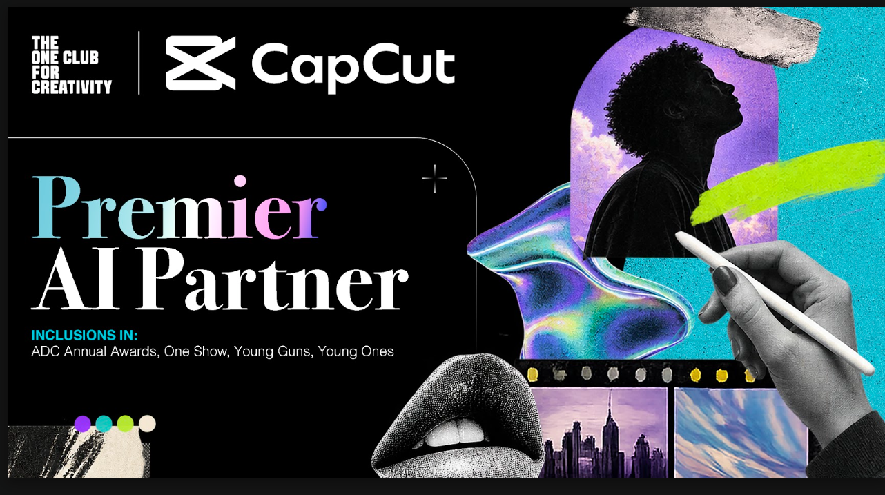 The One Club and CapCut Announce Major Global AI Partnership