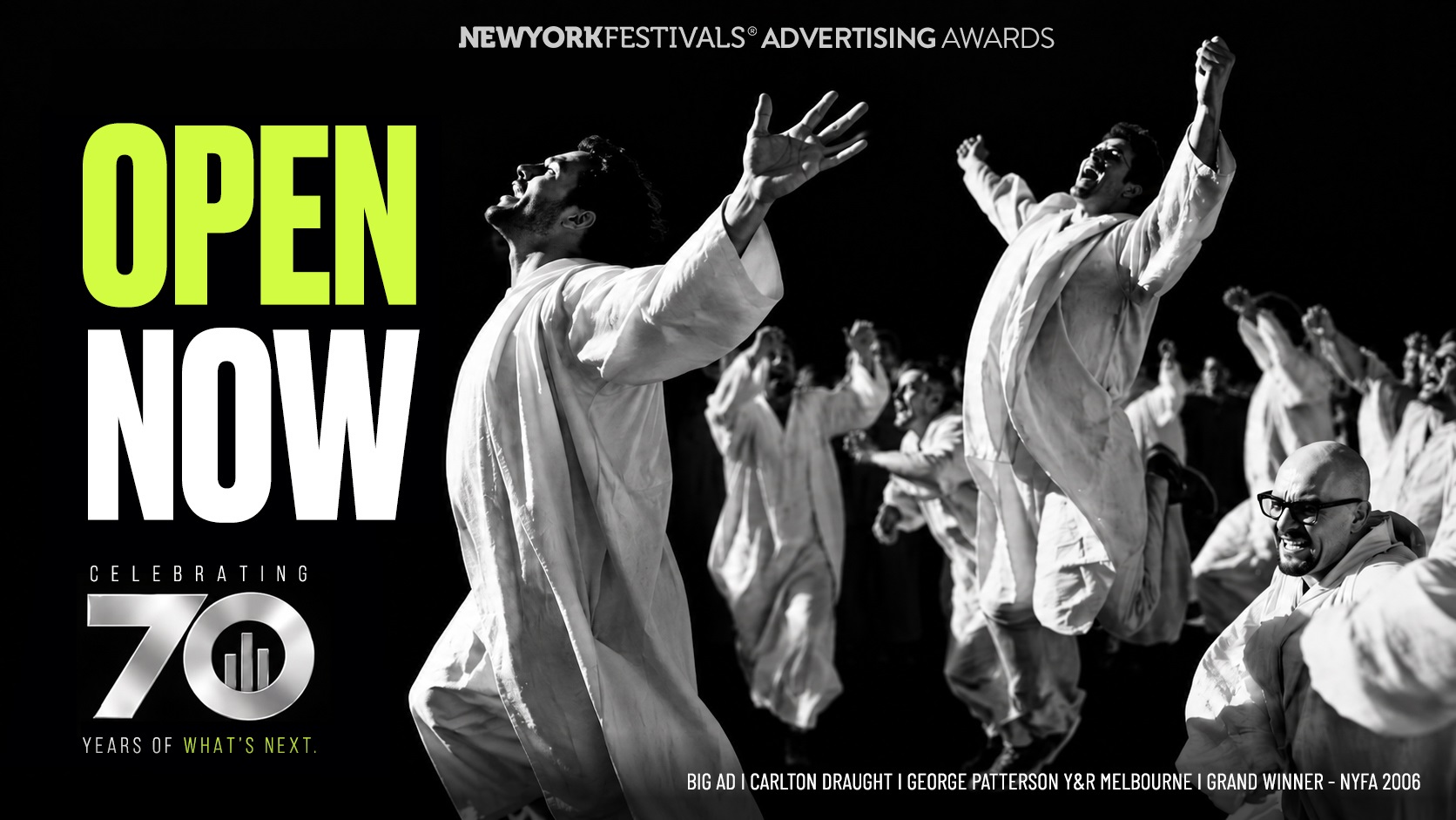 New York Festivals Advertising Awards Opens for Entries, Celebrating 70 Years of Creative Excellence