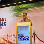 Union Minister Kiren Rijiju graces the Times Now Amazing Indians Awards 2026