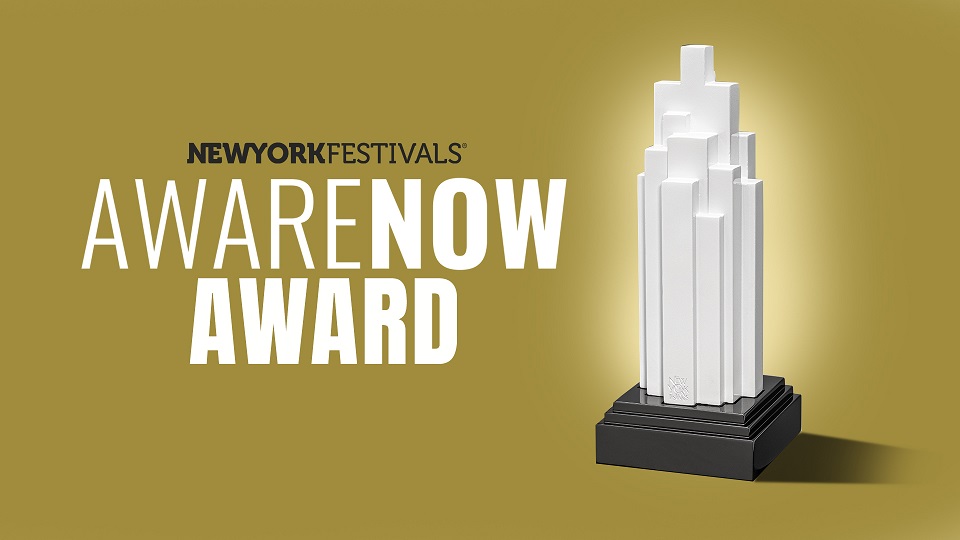 New York Festivals Partners with AwareNow Media to Launch the AwareNow Award