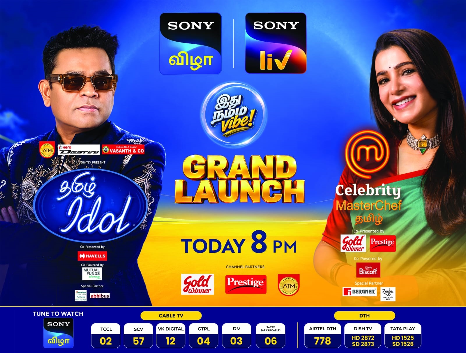 Sony Pictures Networks India Launches Sony VIZHA for Tamil Audiences with Leading Distribution and Advertiser Partnerships